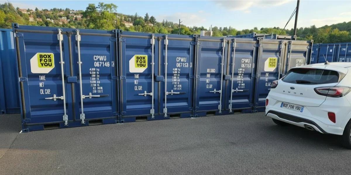 Drive voiture location container