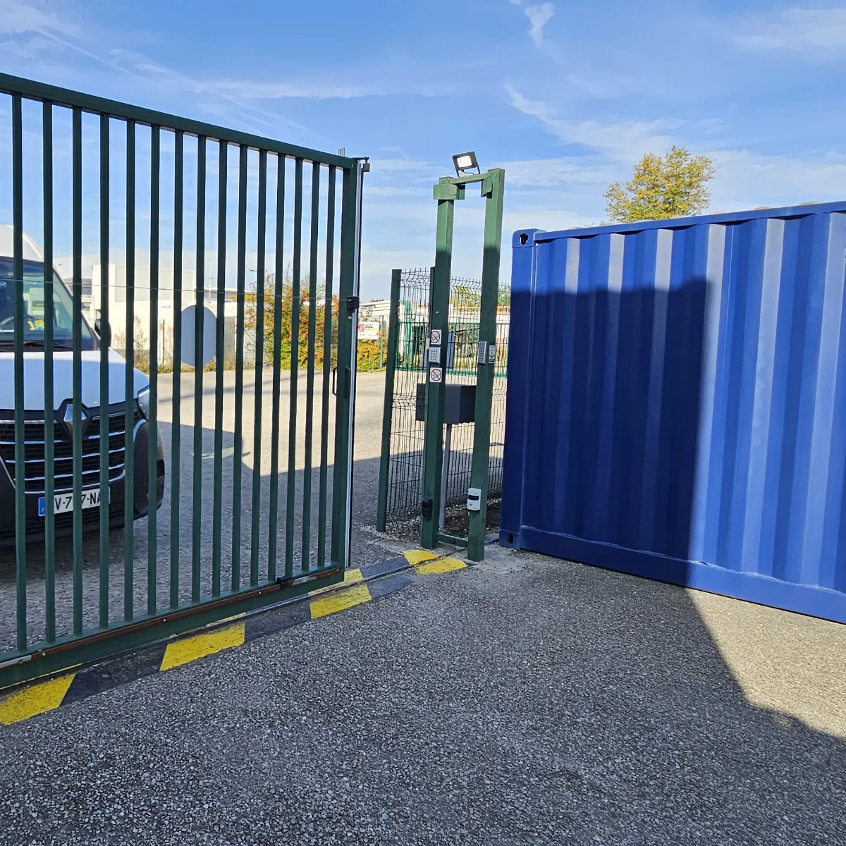 espace de stockage sécurisé container inviolable