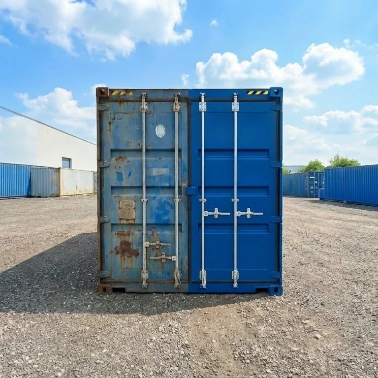 container neuf vs occasion self-stockage Box For You